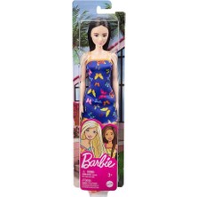 Barbie Şık Barbie Lacivert Kelebekli Elbiseli