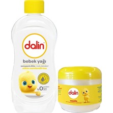 Dalin Bebe Yağı 500 ml + Dalin Vazelin 100 ml