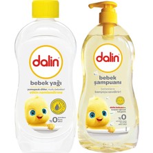 Dalin Bebe Yağı 500 ml + Dalin Bebek Şampuanı 400 ml