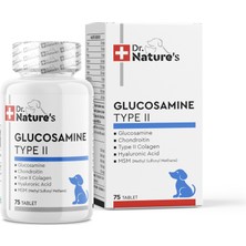 Dr. Natures Köpekler Için Glukosaminetype Iı Collagene (75 Tablet)