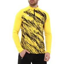 Raru Erkek Yarım Fermuarlı Sweatshirt Dıgnus Sarı