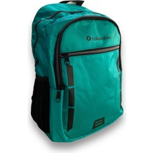 Yıldız Çanta Columbus Nova Sırt Çantası 3 Bölmeli Sırt Destekli - Turkuaz