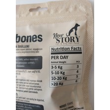 Dog Beef Bones Dana Etli Köpek Ödülü Yumuşak, Atıştırmalık 80 gr