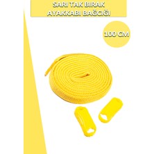 Dopar Dopar Elastik Esnek Akıllı Kilit Tak Bırak Ayakkabı Bağcığı 100 cm