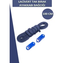 Dopar Dopar Elastik Esnek Akıllı Kilit Tak Bırak Ayakkabı Bağcığı 100 cm