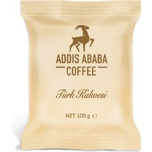 Addis Ababa Coffee Coffee Orta Kavrulmuş Türk Kahvesi 100 gr - 12'li Paket