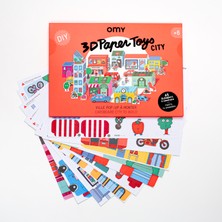 Omy 3D Paper Toys - City