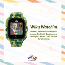 Wiky Watch 4s Kamuflaj Yeşil Görüntülü Görüşmeli Akılı Çocuk Saati