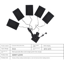 Gui xulian Usb Elbise Isıtıcı Ped 3 Dişli Ayarlanabilir Sıcaklık Elektrikli Isıtma Levha Isıtıcı Ped Yelek Ceket Için 9 In 1 (Yurt Dışından)