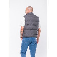 Kevin Erkek Şişme Yelek K209 Gri