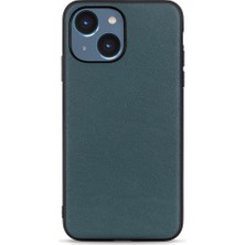 Forestl Digital Iphone 15 Plus Slim Fit Orijinal Inek Deri+Tpu Mobil Kapak Şok Geçirmez Telefon Vaka-Yeşil (Yurt Dışından)