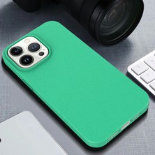 Forestl Digital Iphone 15 Pro Starry Sky Serisi Mat Telefon Kapağı Buğday Samanı+Tpu Çevre Dostu Geri Case-Dark Green (Yurt Dışından)