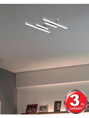 Grada - Ledli Modern Plafonyer LED Avize Salon Mutfak Oturma Odası Antre Hol Çocuk Odası LED