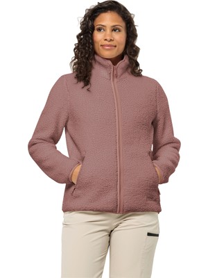 Jack Wolfskin High Curl Kadın Kahverengi Polar 1708732-3068