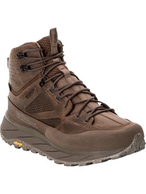 Jack Wolfskin Terraquest Texapore Su Geçirmez Mıd  Kahverengi Erkek Bot 4056381_5178