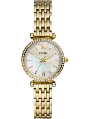 Fossil FES4735 Kadın Kol Saati Renkli Çelik Kasa Suya Dayanıklı 10 ATM Kronometreli Fonksiyonel Model