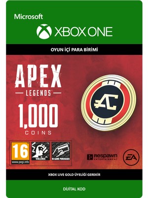 X-Box Apex Legends: 1000 Coins