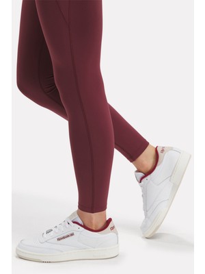 Reebok Lux Hıgh Waısted Tıght Bordo Kadın Tayt