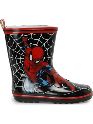 Marvel Spider-Man SIPTA.F3PR Siyah Erkek Çocuk Yağmur Çizmesi