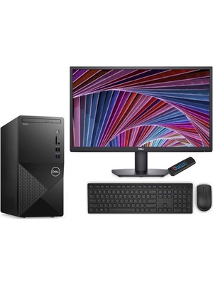 Dell Vostro 3020MT Intel Core I7 13700 64GB 1tb + 512GB SSD Windows 11 Pro 23.8" Masaüstü Bilgisayar N2060VDT3020MW30 + Zetta Flash Bellek