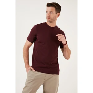Pamuklu Regular Fit Bisiklet Yaka Basic T Shirt Erkek T Shirt 59020201