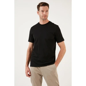 Pamuklu Regular Fit Bisiklet Yaka Basic T Shirt Erkek T Shirt 59020201