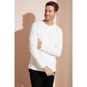 Pamuklu Bisiklet Yaka Regular Fit Sweat Erkek Sweat 5905406