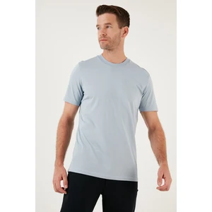 Pamuklu Regular Fit Bisiklet Yaka Basic T Shirt Erkek T Shirt 59020201