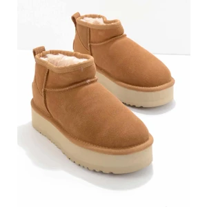 Camel Leather Kadın Bot & Bootie HP0144094302