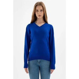 Fashion Friends Kadın Kazak Saks 23K0244K1