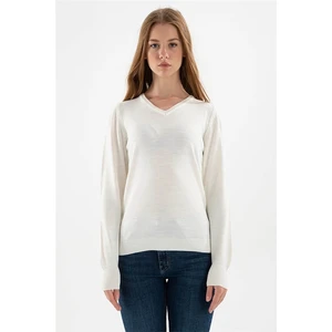 Fashion Friends Kadın Kazak Ekru 23K0244K1