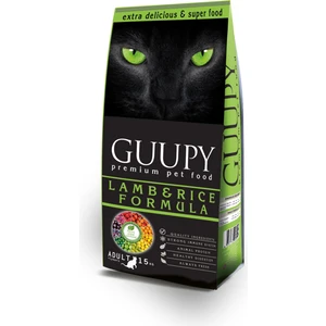 Kuzu Etli Pirinçli Kedi Maması 15 kg