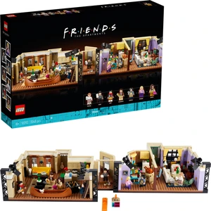 LEGO® Friends Daireleri 10292- Yetişkinler İçin Ünlü Televizyon Dizisi Friends Mini Figürleri İçeren Koleksiyonluk ve Sergilenebilir Yaratıcı Model Yapım Seti (2048 Parça)