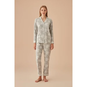 Griss Maskülen Pijama Takımı