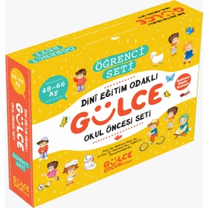Dini Eğitim Odaklı Gülce Okul Öncesi Seti (Öğrenci Seti)