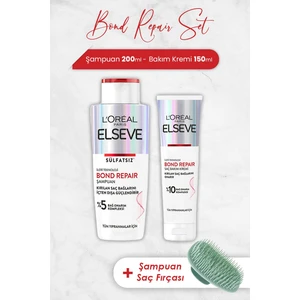 Bond Repair Şampuan 200 Ml, Bakım Kremi 150 ml ve Şampuan Fırçası
