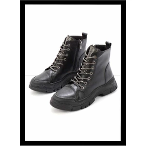 Siyah  Kadın Bot & Bootie K02566008109
