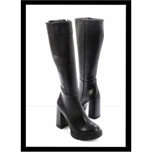 Siyah  Kadın Çizme K03215171209