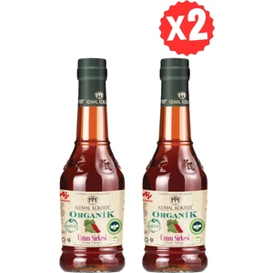Kemal Kükrer Gurme Üzüm Sirkesi 500 ml  2 Li Paket