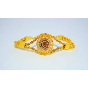 Özden Kuyumcusu 22 Ayar 0.50 Gram Altınlı Bileklik Grbıl5