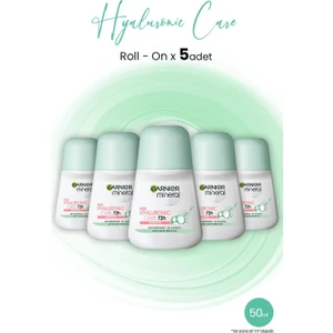 Mineral Hyaluronik Bakım 72H Roll-On 50 ml x 5 Adet