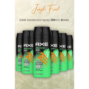 Jungle Fresh Erkek Deodorant Sprey 150 ml x 6 Adet