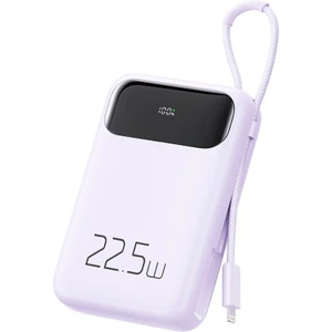 MC-3255 22.5W 10000MAH Powerbank Iphone Şarj Kablo-Mor