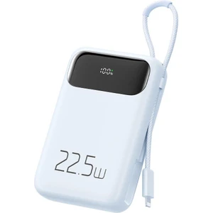 MC-3254 22.5W 10000MAH Powerbank Iphone Şarj Kablo-Mavi