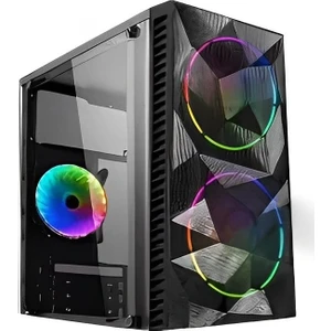 Magic 2 Rgb Fanlı Akrilik Panel Gaming Oyuncu Kasası