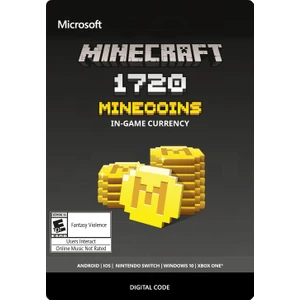 Minecraft: Minecoins Pack: 1720 Coins