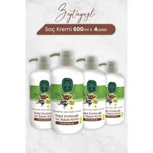 Eyüp Sabri Tuncer Doğal Zeytinyağlı Saç Kremi 600 Ml X 4 Adet