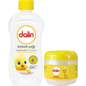 Bebe Yağı 500 ml + Dalin Vazelin 100 ml