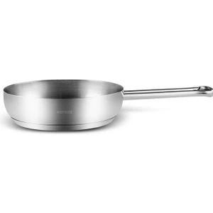 New Akara İndüksiyon Tabanlı Çelik Tava 24 cm