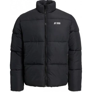 Jack & Jones Siyah Erkek Mont 12238745_JJMAX PUFFER JACKET